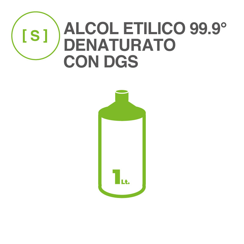 ALCOOL ETILICO 99,9° DENATURATO CON DGS